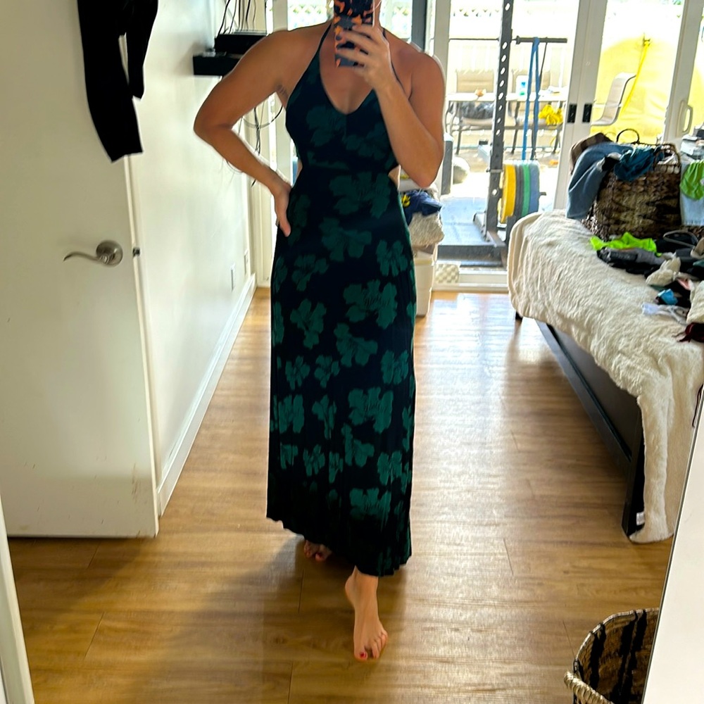 Ava sky dress